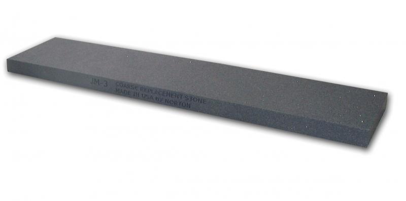 12� x 2.75� x 0.75� JM3 Coarse Crystolon Norton Sharpening Stone - Replacement Oil Stone